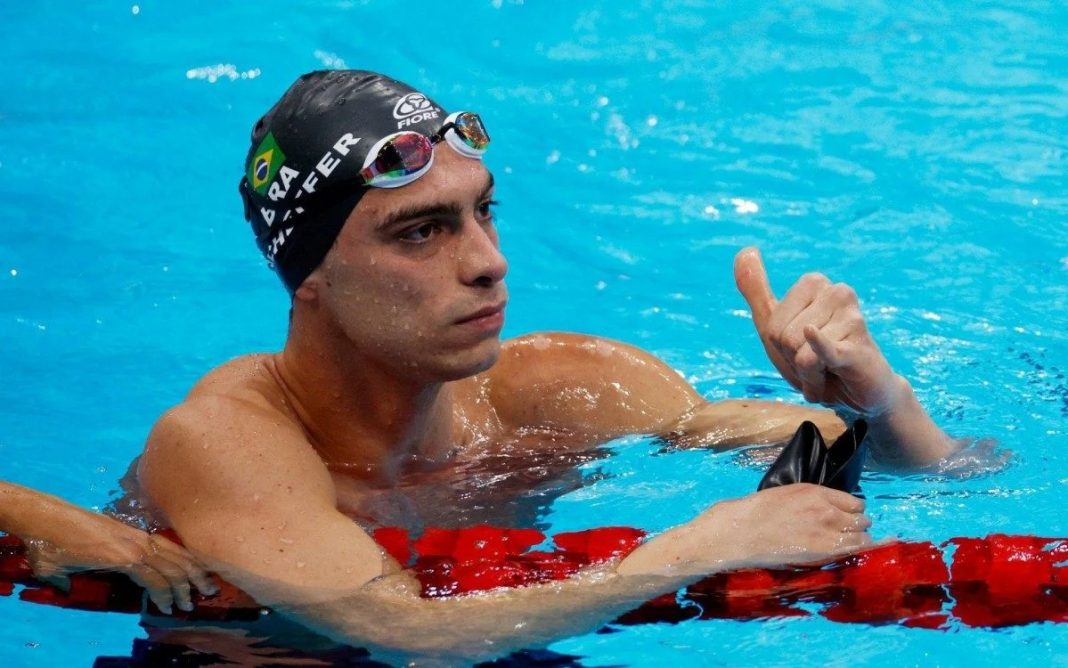 Fernando Scheffer é bronze nos 200m livres: “Parece que estou sonhando”