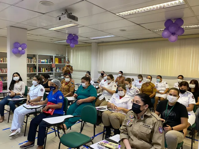 Policlínica de Manaus dá palestras em Combate à Violência Doméstica