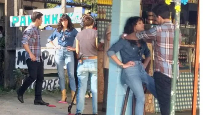 Bruna Marquezine e Ricky Tavares são vistos em clima de intimidade