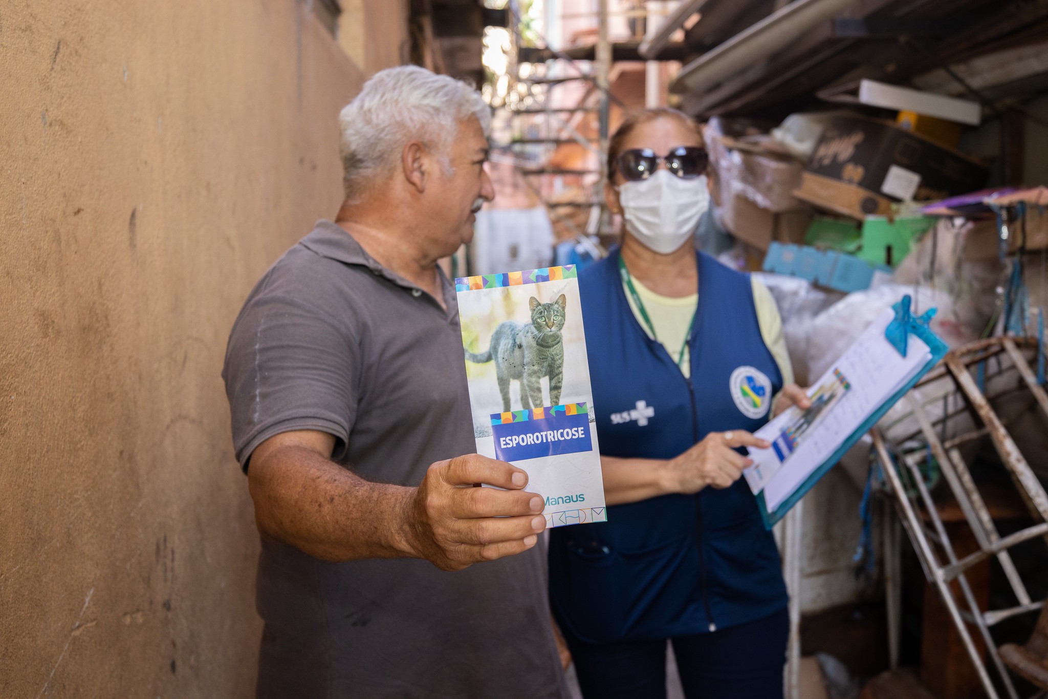 Ações para controle da esporotricose em Manaus