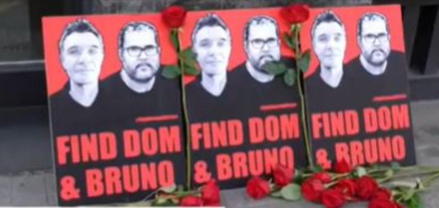 Protestos em Londres e nos EUA cobram respostas pelo desaparecimento de Dom Phillips e Bruno Pereira