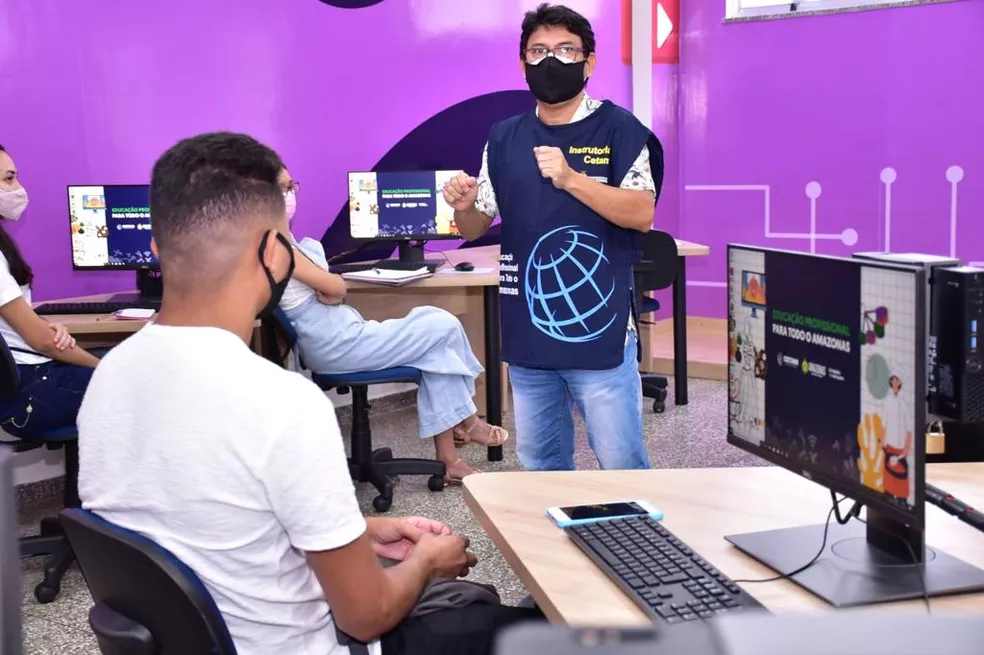 Cetam oferece mais de 5 mil vagas para cursos de qualificação profissional em Manaus