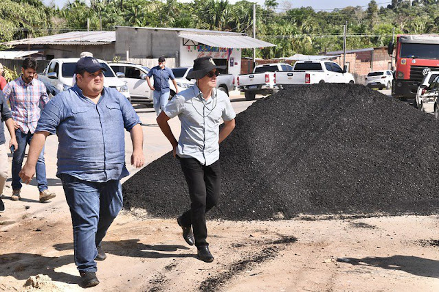 Prefeito David Almeida garante início das obras de infraestrutura e saneamento básico em comunidades da zona Norte