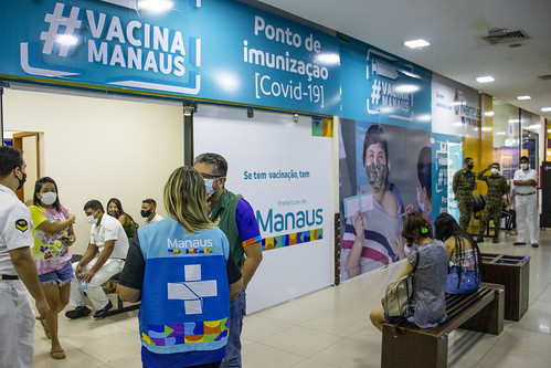 Mega-ação para intensificar vacinação contra a Covid-19 em Manaus