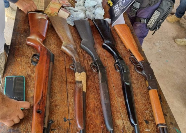 Forças de segurança deflagram operação em combate à criminalidade no interior do AM