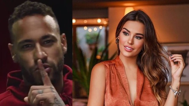 Neymar se encanta com modelo, web nota semelhança com Bruna Marquezine e recomenda: ‘Terapia’