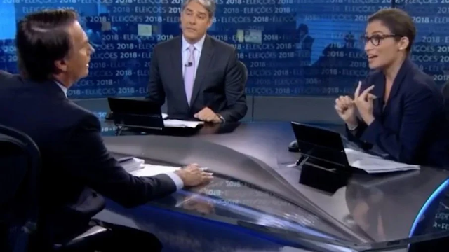 Jornal Nacional: sorteio define Bolsonaro como o primeiro entrevistado