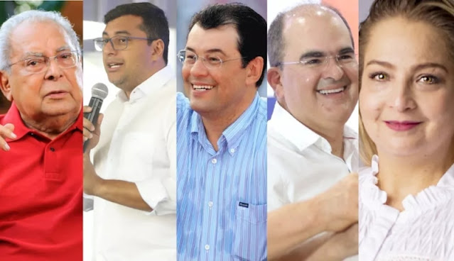 Confira a lista de candidatos ao cargo de governador do Amazonas