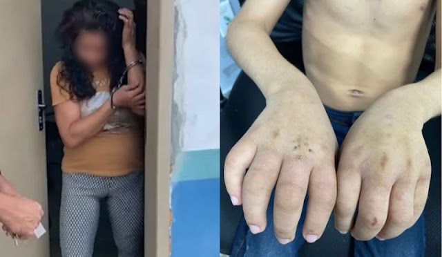 Tia é presa após torturar sobrinho de 8 anos em Manaus