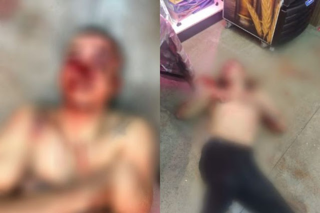 Vídeo mostra momento em que justiceiro ‘mete bala’ em assaltante no Centro de Manaus; veja