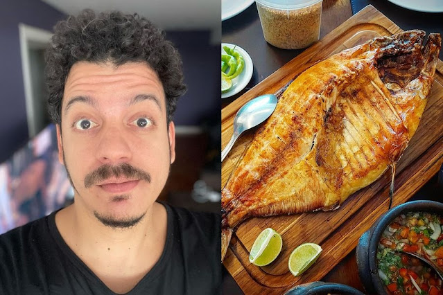 Humorista viraliza ao fazer pedido de desculpas por dizer que tambaqui tem gosto de frango; veja vídeo