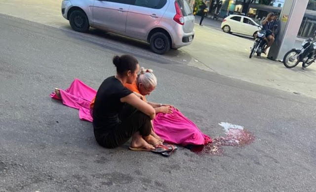 Homem morre esmagado por micro-ônibus após se envolver em briga em Manaus