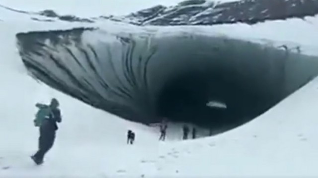 Vídeo: turista brasileiro morre esmagado por gelo que caiu em caverna argentina
