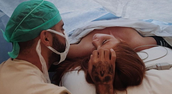 Nasce a primeira filha do casal Pedro Scooby e Cintia Dicker: ‘Aurora já está entre nós’