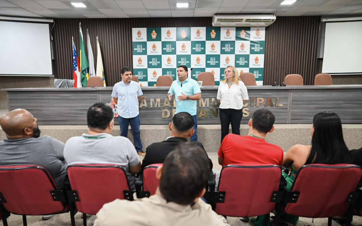 Presidente da CMM, Caio André realiza reunião de alinhamento com gabinete parlamentar