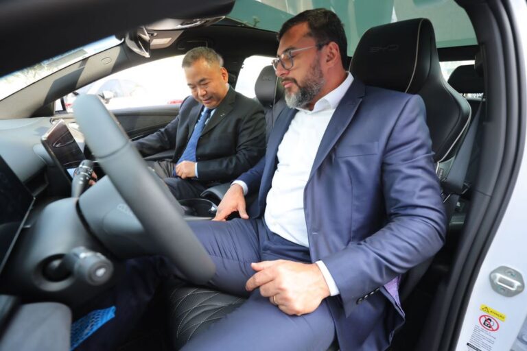 Wilson Lima e BYD Auto discutem novos negócios no Amazonas