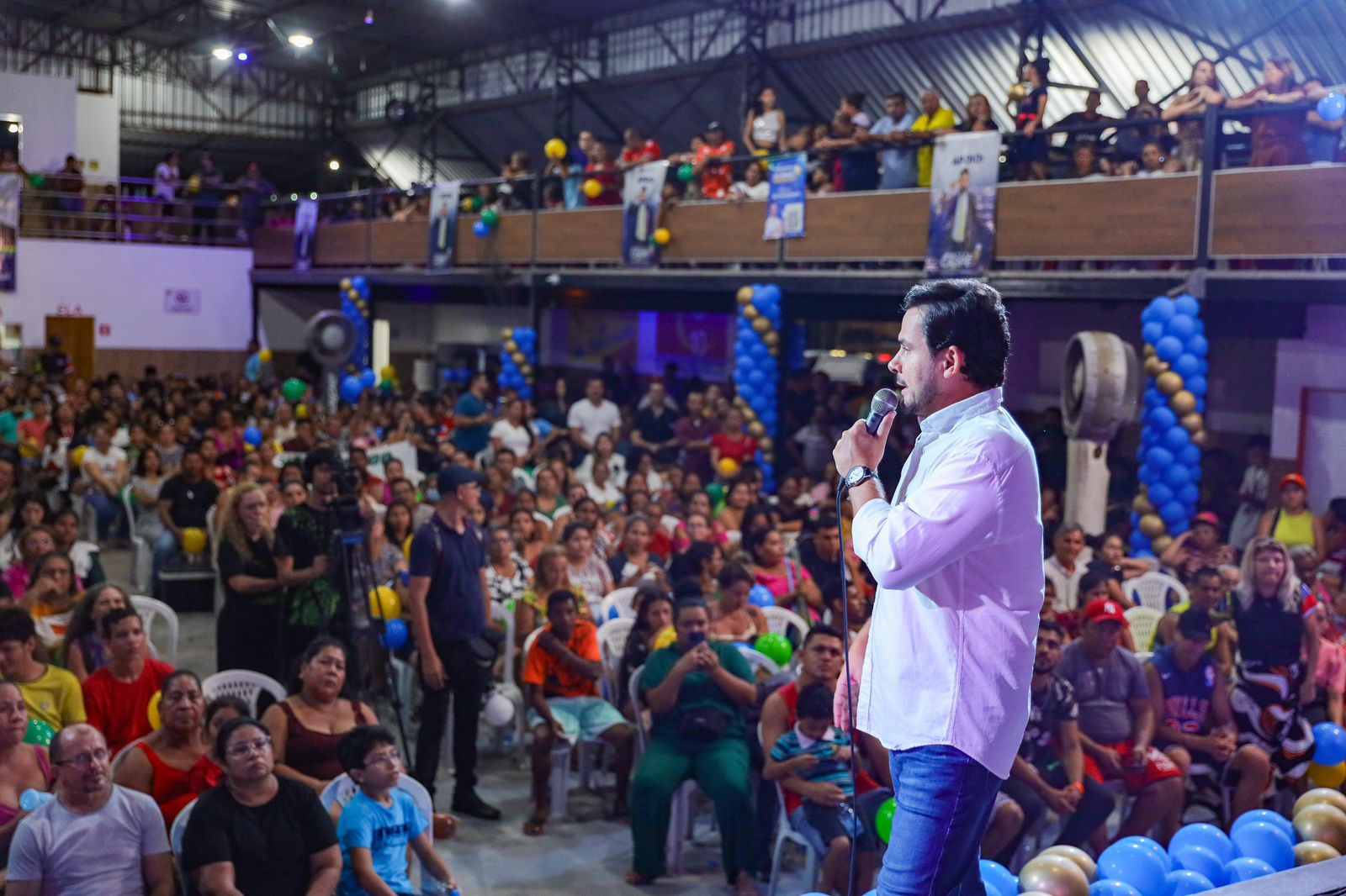 Capitão Alberto Neto e  Carpê reafirmam compromisso com Manaus em lançamento oficial de pré-candidatura do vereador