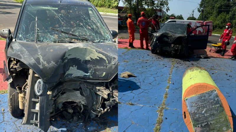 Motorista morre em grave acidente em estrada de Parintins, no Amazonas