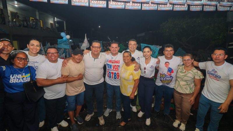 Glenio Seixas arrasta multidão e lança candidatura a deputado estadual em Barreirinha