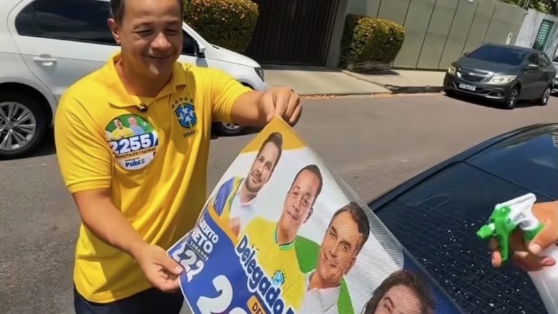 Tropa da Direita: Delegado Pablo realiza grande adesivaço neste sábado (22), em Manaus
