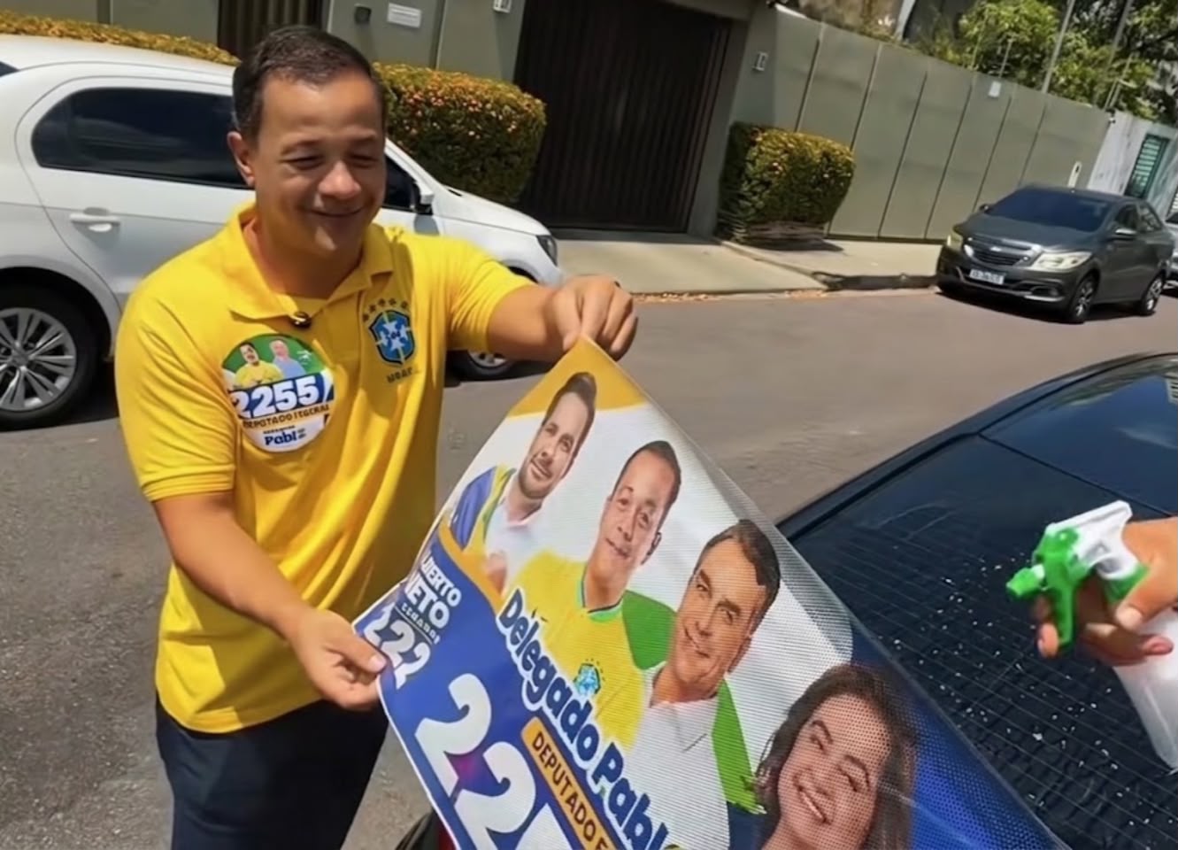 Tropa da Direita: Delegado Pablo realiza grande adesivaço neste sábado (22), em Manaus