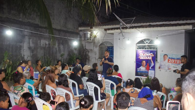Em visita aos bairros de Manaus, candidato Glenio Seixas defende ampliação de políticas públicas para a população