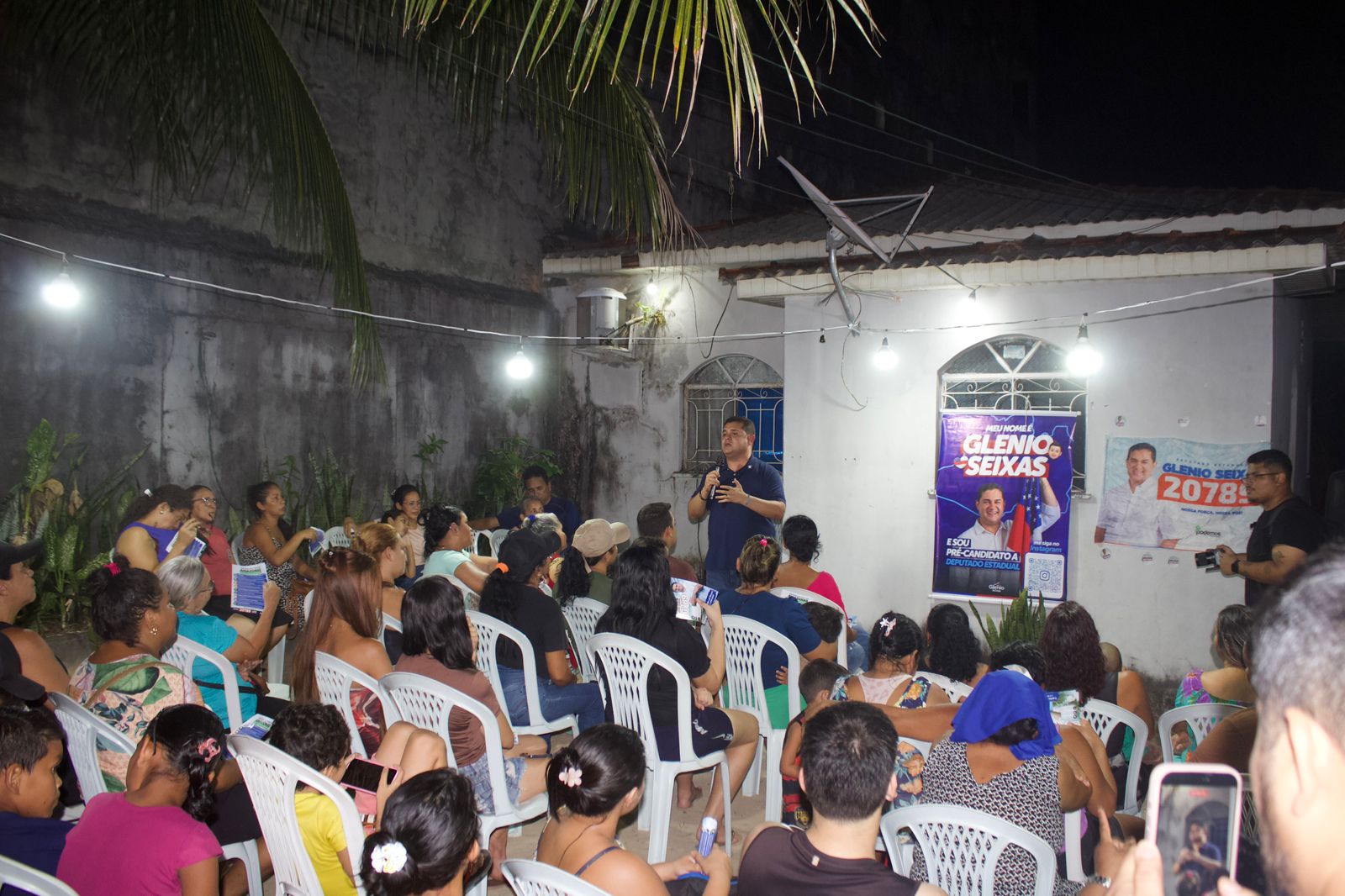Em visita aos bairros de Manaus, candidato Glenio Seixas defende ampliação de políticas públicas para a população