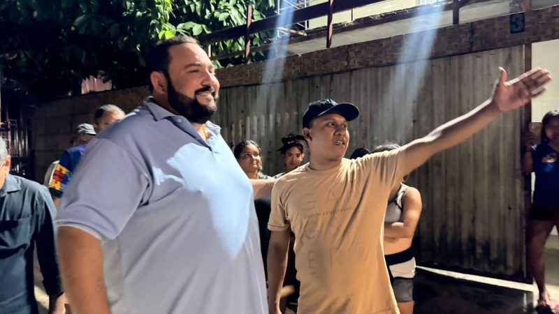 Em visita à comunidade Rio Piorini, Marcelo Palhano reforça compromisso com demandas da população
