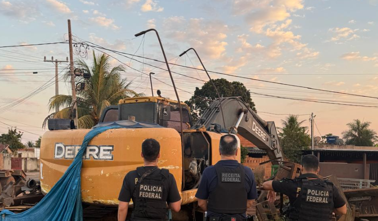 Polícia Federal, Receita e MPF combatem extração ilegal de ouro em terra indígena de MT