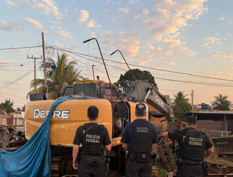 Polícia Federal, Receita e MPF combatem extração ilegal de ouro em terra indígena de MT