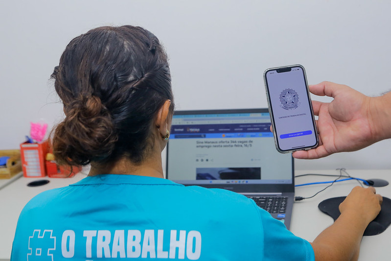 Sine Manaus oferta 508 vagas de emprego nesta segunda-feira, 3/8