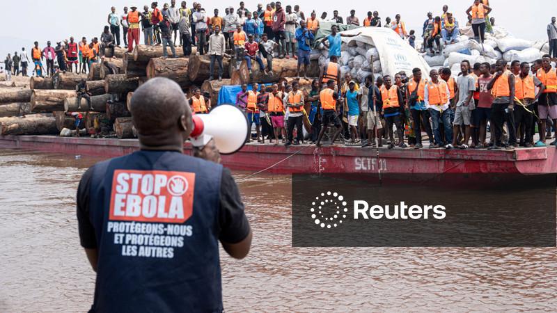 Congo testa passageiros após interceptação de embarcação com suspeita de caso de Ebola perto de Kinshasa