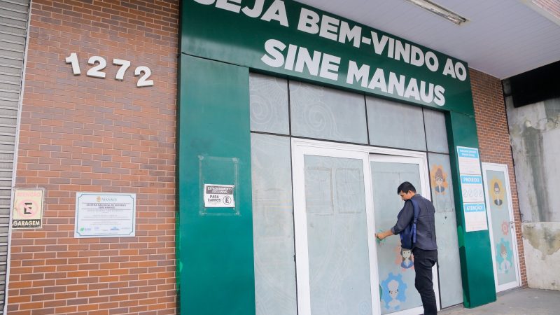 Sine Manaus oferta 765 vagas de emprego nesta quinta-feira, 6/8