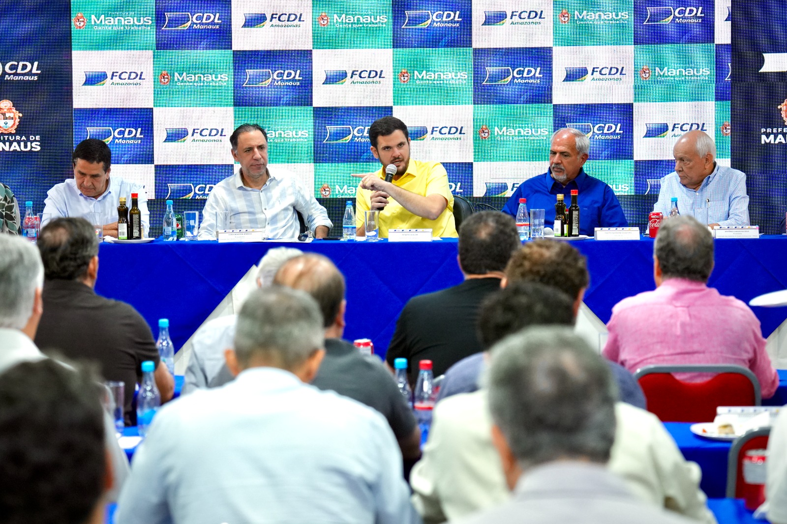 Prefeito Renato Junior reúne comerciantes na CDL e anuncia medidas de desburocratização reforçando ações de revitalização do Centro de Manaus