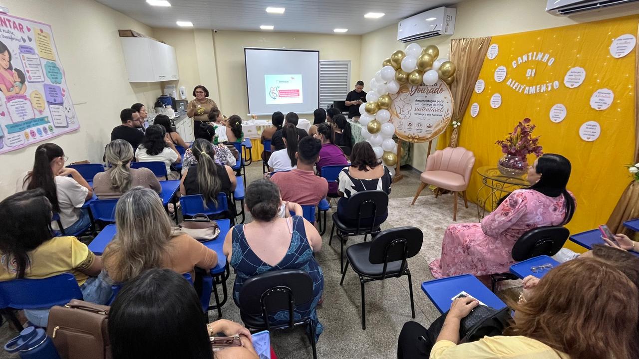Profissionais de saúde da prefeitura destacam estratégias de incentivo à amamentação no ‘Agosto Dourado’