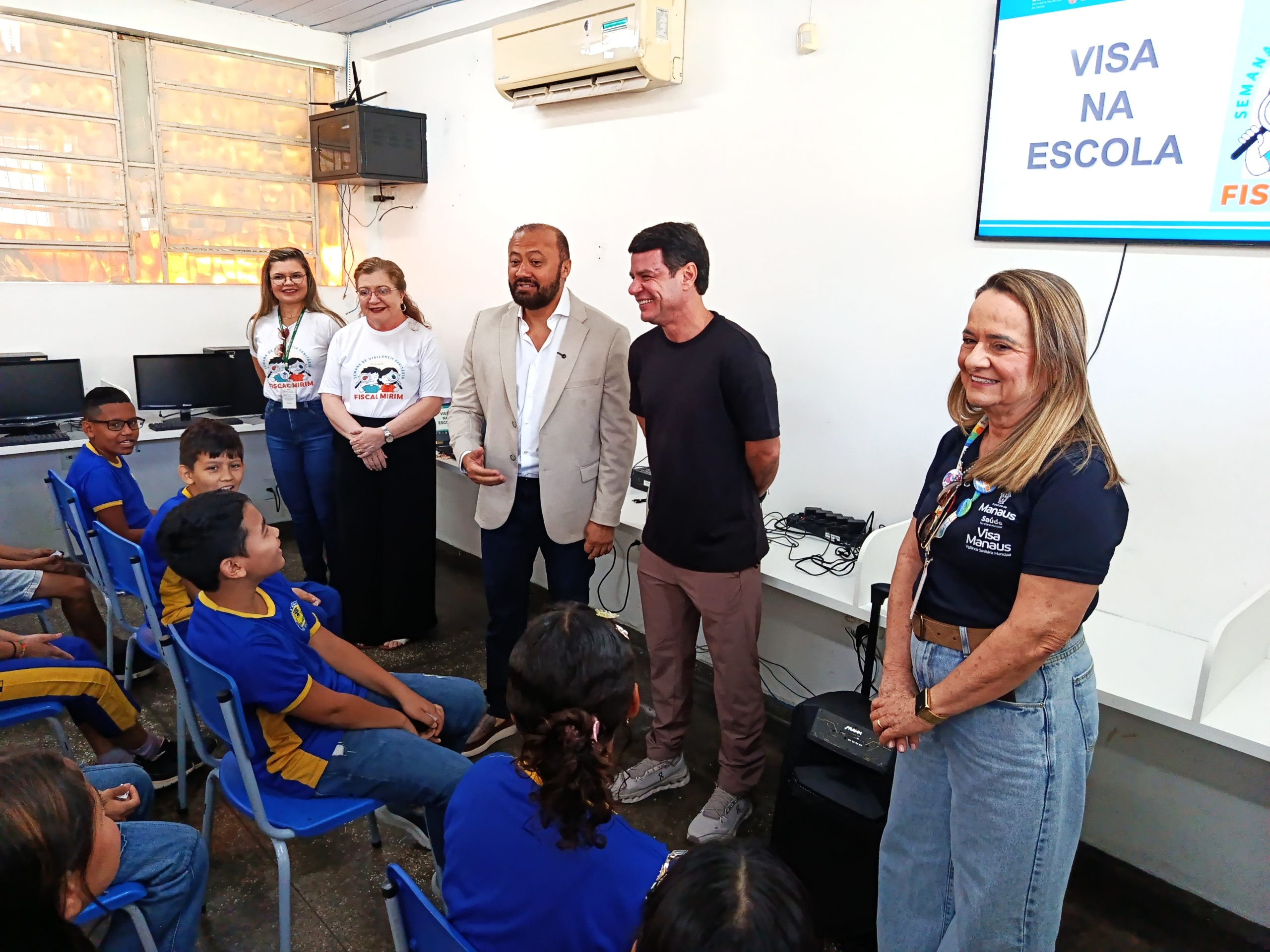 Visa Manaus dá início a nova edição do projeto “Fiscais Mirins” em escolas municipais