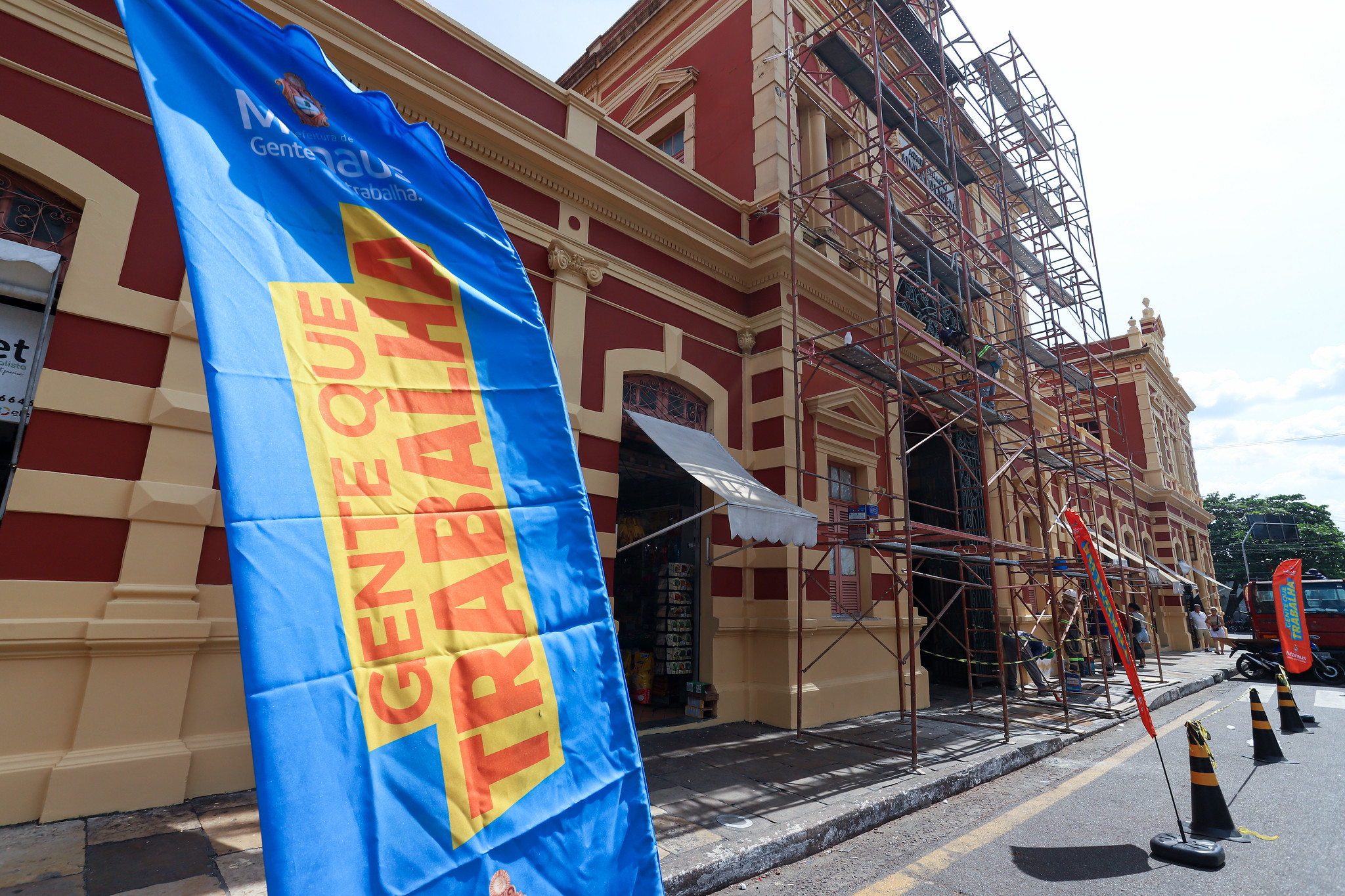 Prefeitura de Manaus reforça preservação do Mercado Adolpho Lisboa com novas ações de revitalização