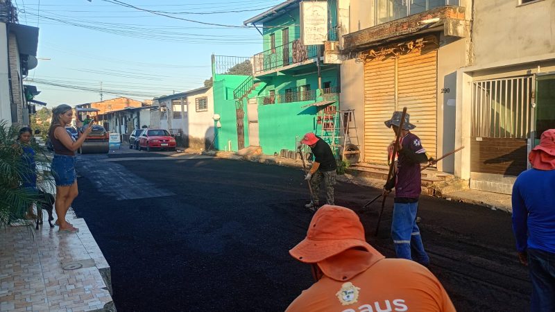 Programa “Manaus que a Gente Cuida” fortalece infraestrutura na comunidade Val Paraíso, zona Leste da cidade