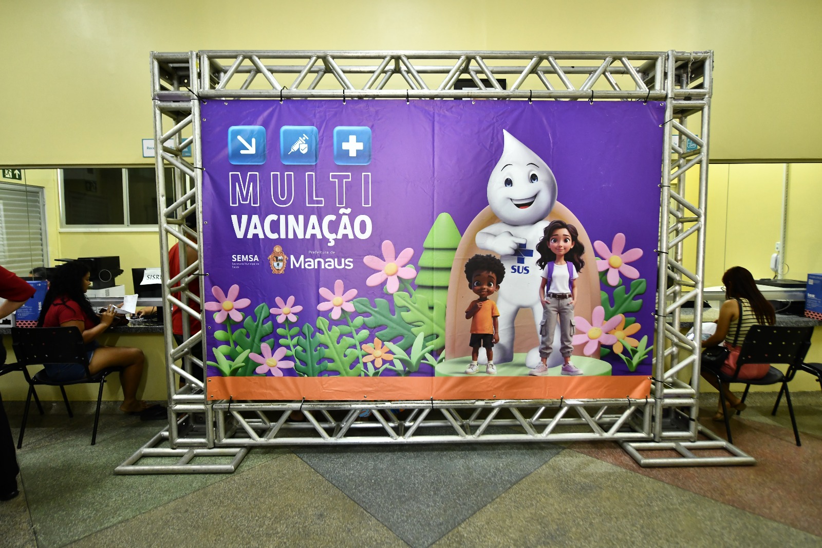 Prefeitura de Manaus inicia campanha para atualização vacinal de crianças e adolescentes