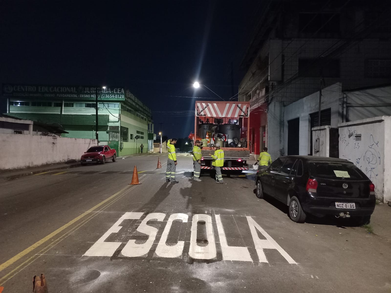 Prefeitura de Manaus renova sinalização em avenidas e ruas de Manaus para ampliar segurança viária