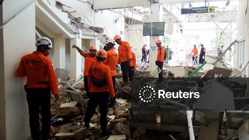 Pelo menos 47 pessoas morrem no leste da Indonésia após um terremoto de magnitude 7,7​