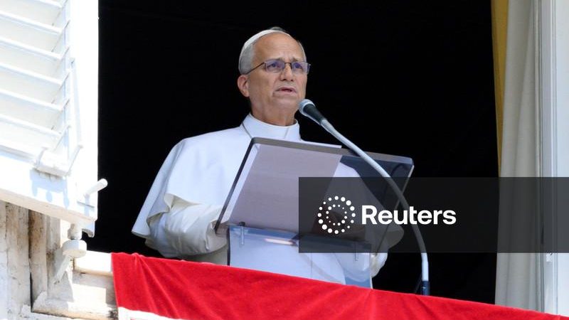 Papa Leão renova apelo para que guerra na Ucrânia chegue ao fim