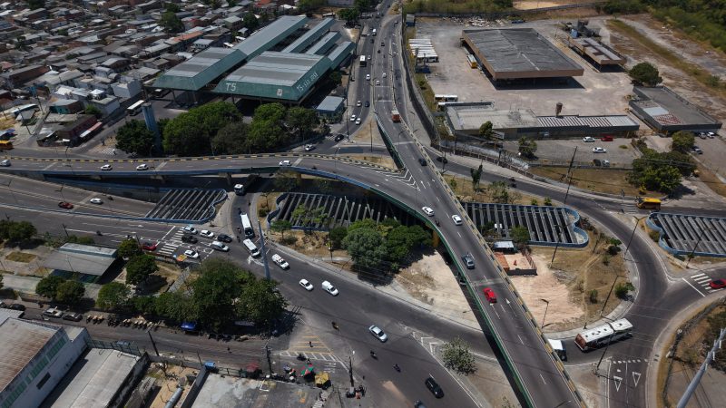Prefeitura de Manaus avança na modernização do viaduto do bairro São José