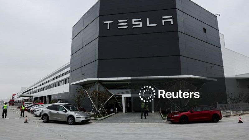Vendas de veículos elétricos da Tesla fabricados na China aumentam 37,8% em julho