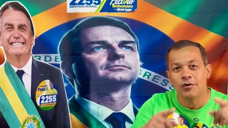 Candidato de Bolsonaro, Delegado Pablo grava vídeo e prova que Direita no interior do AM é mais forte que a Esquerda