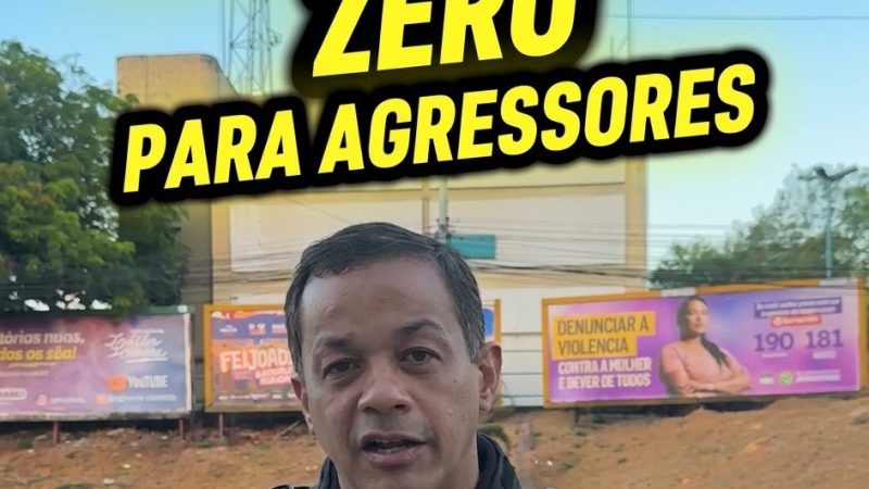 “Agressor de mulher merece a cadeia e ser expulso de cargo publico”, defende o candidato de Bolsonaro, Delegado Pablo