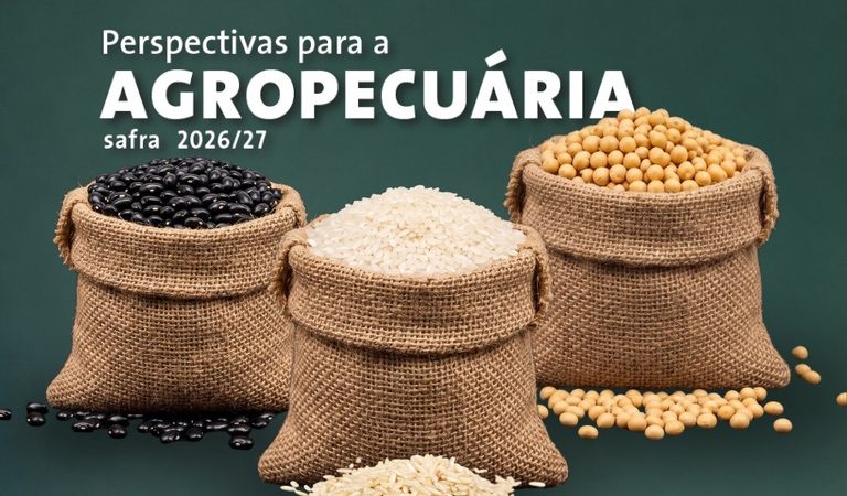 Safra de grãos 2026/27 deve atingir 366,6 milhões de toneladas. Projeção é da Conab