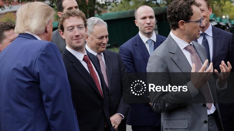 Trump divulga acordo sobre IA com executivos do setor de tecnologia