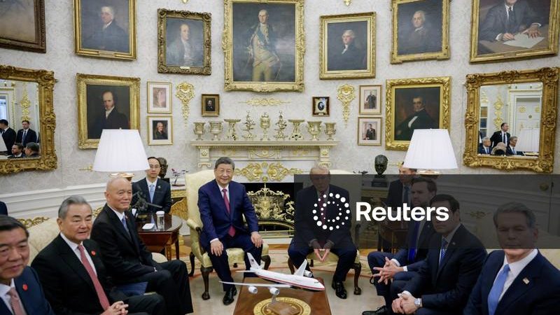 Cúpula Trump-Xi em Washington é marcada por grande alarde, mas tem pouca substância