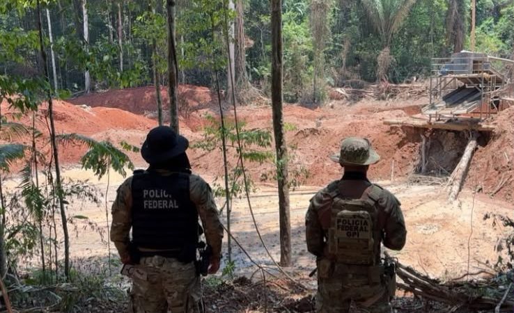 Operação fecha pontos de garimpo ilegal na Terra Indígena Munduruku